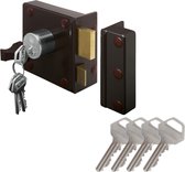 Lips oplegslot 1753-1 DIN LINKS met 4 sleutels - Draairichting 1 - Doornmaat 50mm