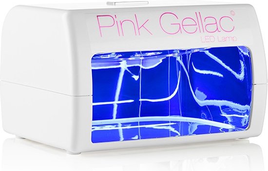 Pink Gellac - LED lamp - Nageldroger voor gellak - Wit - Met timer | bol.com