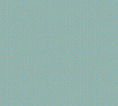 AS Creation Trendwall 2 - KLEINE WAAIER BEHANG - Art Deco - turquoise goud - 1005 x 53 cm