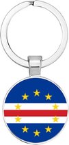 Akyol - Kaapverdië Sleutelhanger - Toeristen - Must go - Cape Verde travel guide - Accessoires - Liefde - Cadeau - Gift - Geschenk - 2,5 x 2,5 CM