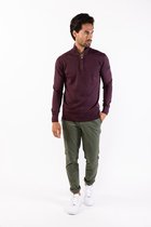 P&S Heren pullover-LEWIS-bordeaux-M