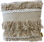 Mycha Ibiza - Bohemian - sierkussen - Boho kussen - beige - 45x45 cm – IBZ25