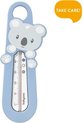Babyono- Thermomètre de bain bébé- ours en peluche - 0m+ Blauw