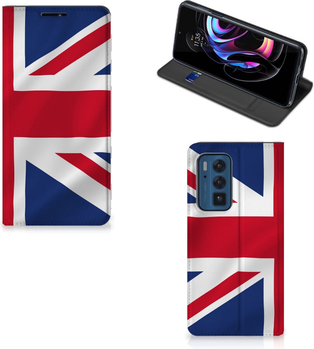Motorola Edge 20 Pro Standcase Groot-Brittannië
