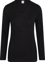 Beeren Thermo Dames T-shirt Lange Mouw Zwart 2 stuks-XL