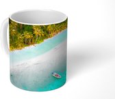 Mok - Tropisch - Eiland - Boot - 350 ML - Beker