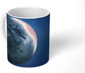 Mok - Koffiemok - Een illustratie van een planeet - Mokken - 350 ML - Beker - Koffiemokken - Theemok