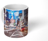 Mok - New York - Architectuur - Nacht - 350 ML - Beker