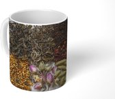 Mok - Gedroogd op een bord - 350 ML - Beker
