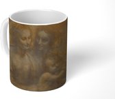 Mok - Maria met kind en Sint-Anna - Leonardo da Vinci - 350 ML - Beker