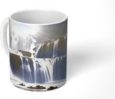 Mok - Waterval - Rotsen - Natuur - 350 ML - Beker