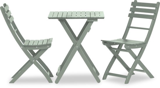 Lanterfant® Bistro-set Tess - Hout - Vintage Green
