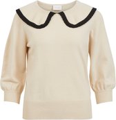 Vila VIWANDO 34 KNIT TOP - Birch White