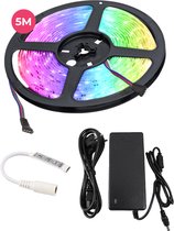 Lagiba 12V waterdichte LED strip - 500 cm - RGB - 72.0 Watt