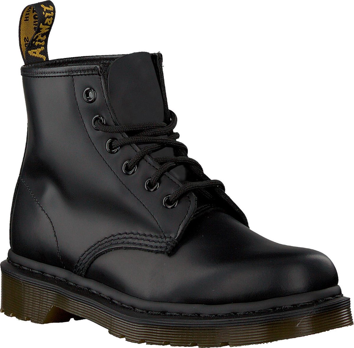 Dr. Martens 101 Smooth Unisex Veterboots - Zwart - Maat 40 | bol.com