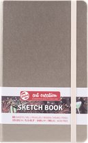 Talens Art Creation Sketchbook Red 13X21 cm, 140 Grams - 8712079383589