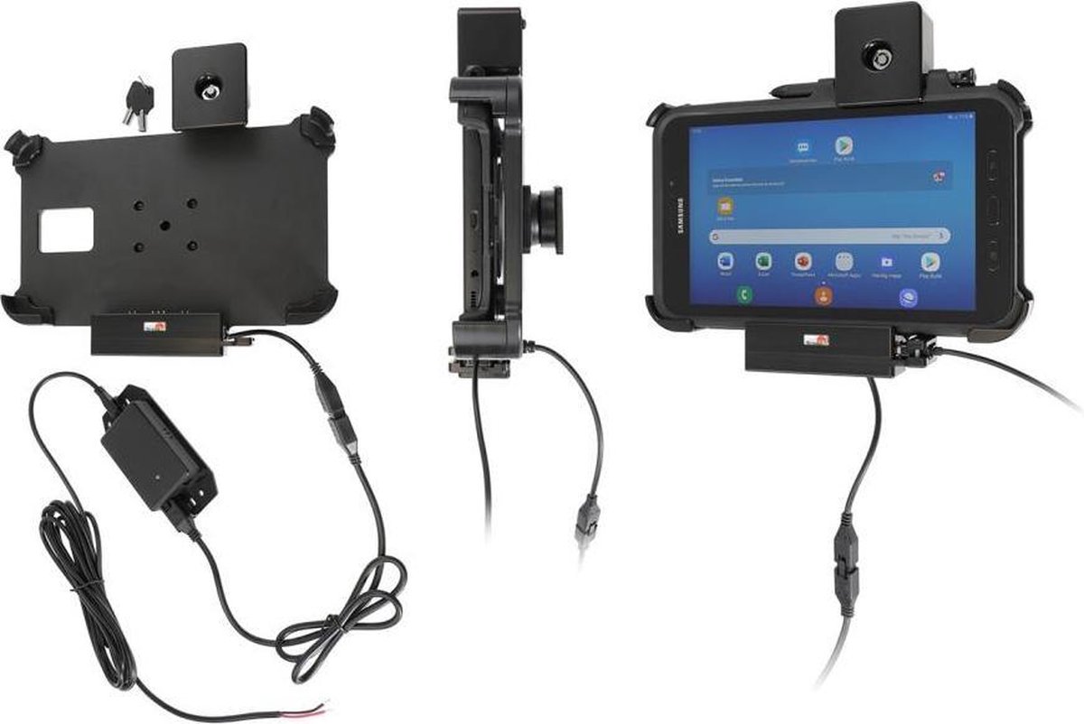 Brodit 736208 houder Actieve houder Telefoon Zwart