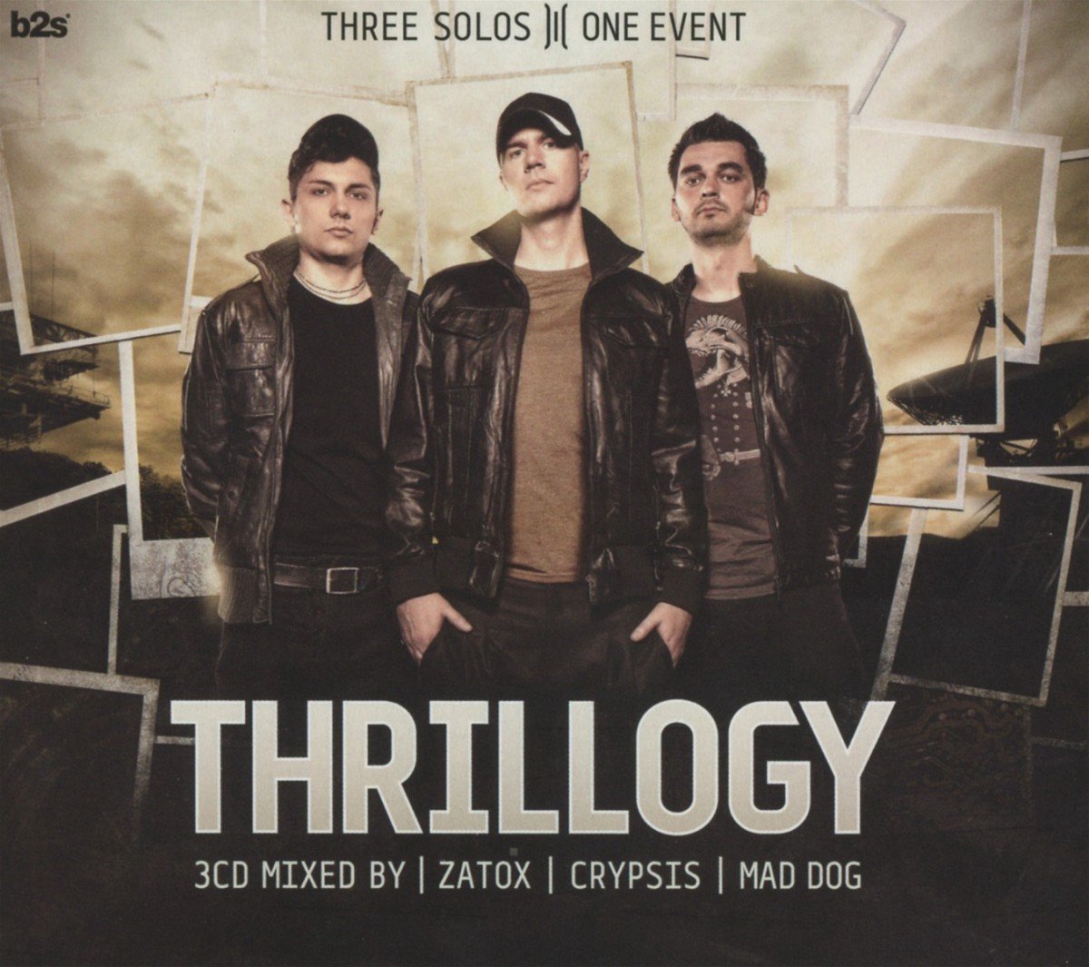 Zatox, Crypsis, DJ Mad Dog - Thrillogy 2012 (CD)