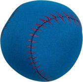Splashbal baseball 13 cm foam blauw