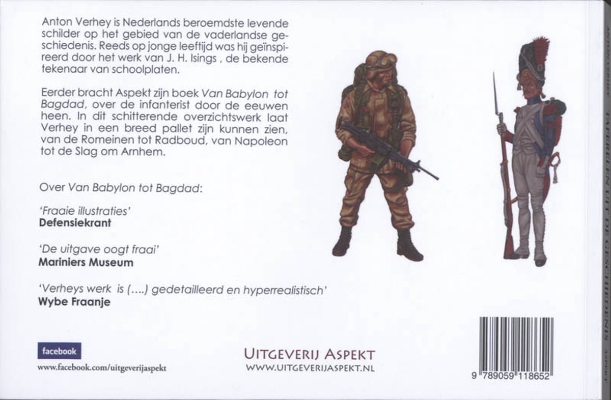 Taferelen uit de geschiedenis - back cover