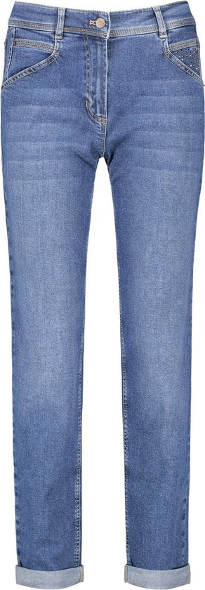 GERRY WEBER Jeans met opgerolde pijpen relaxed fit organic cotton | bol.com