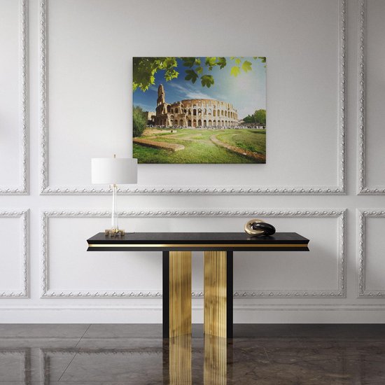 Artaza - Peinture sur toile - Colisée à Rome, Italie - 50x40 - Photo sur toile - Impression sur toile