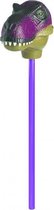 grijper dinosaurus junior 46 cm bruin/paars