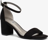 Blue Box dames sandalen met hak - Zwart - Maat 38