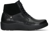 Wolky Veterschoenen Daydream zwart leer