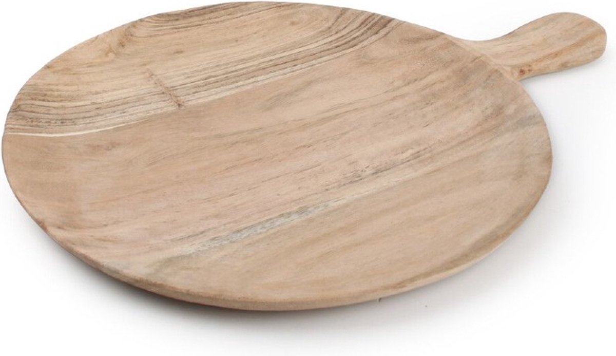 Wood & Food Serveerplank 25cm met greep acacia Palla