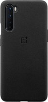 OnePlus Sandstone Protective Backcover OnePlus Nord hoesje - Zwart