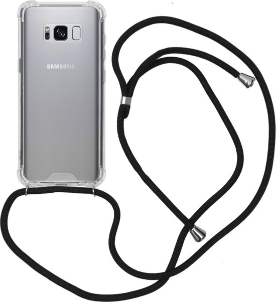 imoshion Hoesje - Geschikt voor Samsung Galaxy S8 - Backcover met koord - Zwart