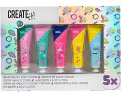 Create It! Handcrème En Bodylotion Poptastic Meisjes 5-delig
