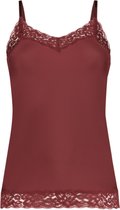 ten Cate spaghetti top lace bordeaux voor Dames - Maat M