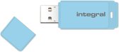 Integral 8GB USB2.0 DRIVE PASTEL BLUE SKY USB flash drive USB Type-A 2.0 Blauw