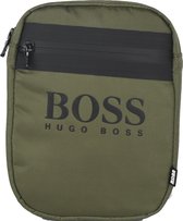 BOSS Cross Over Body Bag J20T88-64C, Mannen, Groen, Sachet, maat: One size