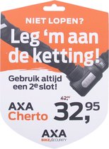 2e slot actiepakket Axa - 2x raamsticker + promotiekaart