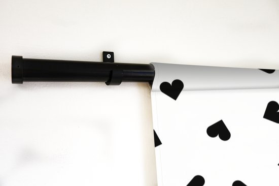 Tenture murale - Tissu mural - Hourra ! 25 ans de mariage - Proverbes - Citations - Anniversaire - 180x180 cm - Tapisserie