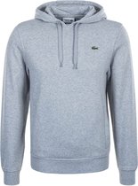 Lacoste heren hoodie sweatshirt - grijs melange -  Maat: L