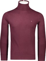 Tommy Hilfiger Trui Rood Rood Normaal - Maat S - Heren - Herfst/Winter Collectie - Katoen;cashmere