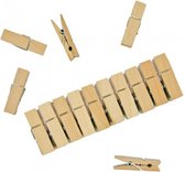 miniwasknijpers hout 5 cm 10 stuks