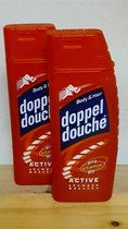Doppeldouche Active - shampoo en douche = per 2 stuks!