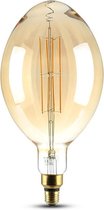 V-tac Ledlamp Vt-2178d Bf180 E27 8w 2000k 600lm Ip20 Oranje