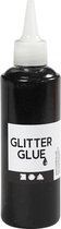 glitterlijm zwart 118 ml