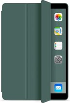 Mobiq Flexibele Tri-folio hoes iPad 9.7 2018 - iPad 9.7 2017 - iPad Air 2 - iPad Air 1 - iPad 5 - iPad 6 - Siliconen - TriFolio - Smartcover hoesje iPad 9.7 inch | iPad Air hoesje