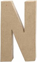 papier-m√¢ch√© letter N 20,5 cm