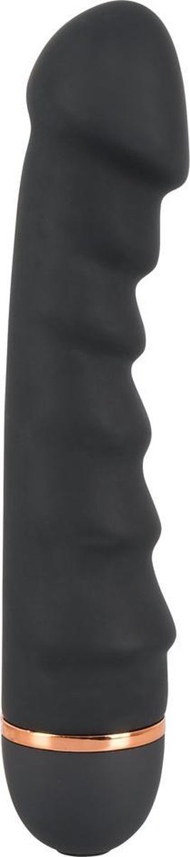 Goedkoopste Buigzame Vibrator Bendy Ripple - Zwart