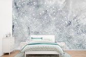 Behang - Fotobehang Marmer - Luxe - Glitter - Breedte 390 cm x hoogte 260 cm