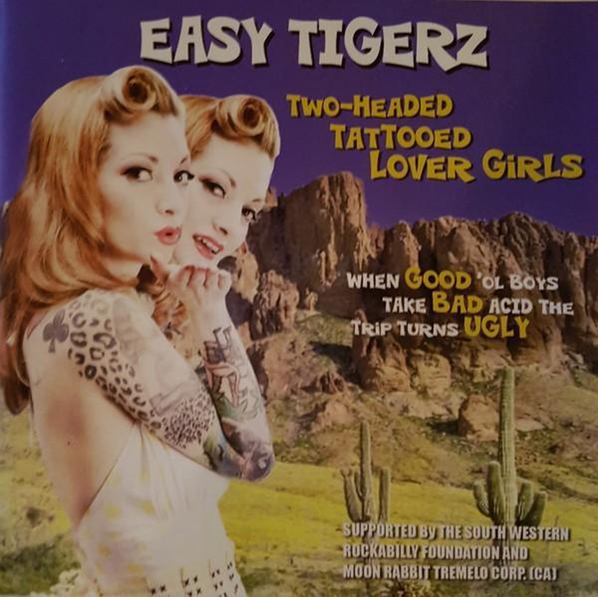 Easy Tigerz - Two-Headed Tattoed Lover Girls (CD)