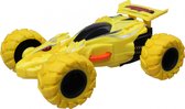 Toys Amsterdam Raceauto Wriggle Racing 360 Junior 13 Cm Geel